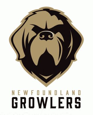 Newfoundland Growlers hockey logo from 2018-19 at Hockeydb.com