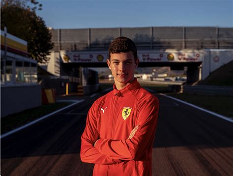 British wonderkid Oliver Bearman, 16, joins Ferrari young driver ...