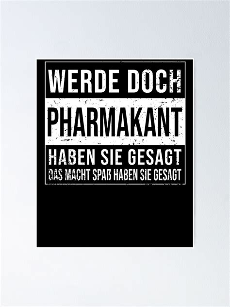 "Pharmacist birthday funny pharmacist" Poster for Sale by Bellabilder | Redbubble