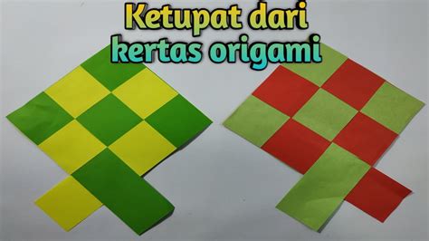 Cara Nak Buat Ketupat Kertas - MireyagroFrank