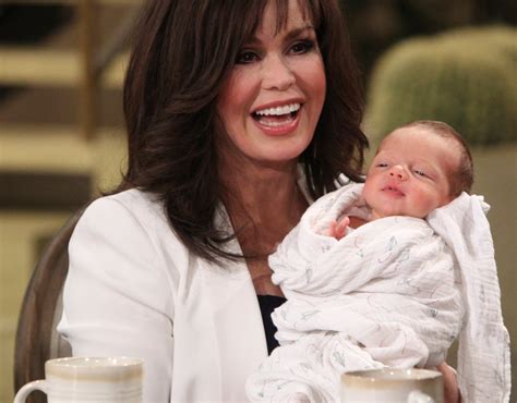 Marie Osmond Debuts First Grandson on The Talk: Picture