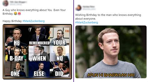 Mark Zuckerberg Funny Memes Go Viral on His 36th Birthday As Twitterati ...