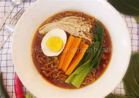 Resep Mie Ramen Homemade oleh azkafairuz (dapurhits) - Cookpad