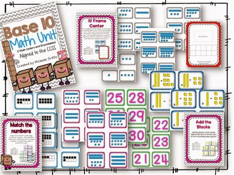 Base 10 Math Unit - Apples and ABC's