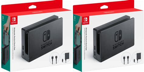 Nintendo Switch Dock Set w/ HDMI cable for $73 or less (Reg. up to $90)