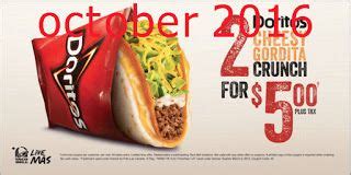 Printable Coupons: Taco Bell Coupons | Taco bell coupons, Free ...