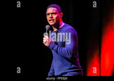 Trevor Noah Performs Stand-up comedy live on tour Stock Photo - Alamy