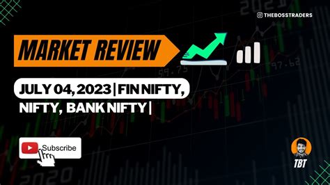 Market Review July 04, 2023 | Fin Nifty, Nifty, Bank Nifty | - YouTube