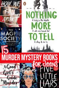 15 Page Turning Murder Mystery Books for Teens