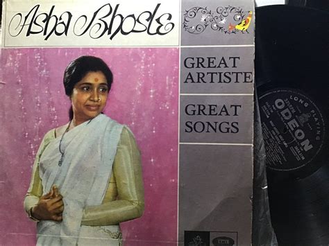 LP Asha Bhosle - Great Songs OOP INDIA VINYL RECORD Anubis Indian ...