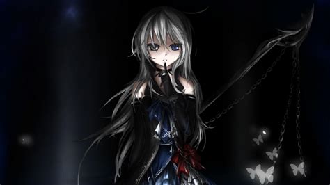 Dark Anime Girl Wallpapers - Top Free Dark Anime Girl Backgrounds - WallpaperAccess