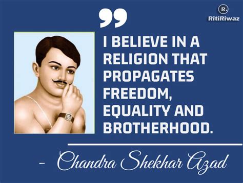 Chandra Shekhar Azad Quotes On Freedom Struggle