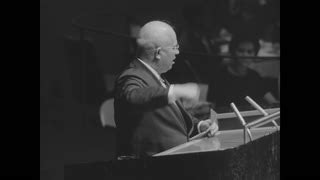 XD31201 1960 NIKITA KHRUSHCHEV AND FIDEL CASTRO SPEECHES TO THE UNITED NATIONS GENERAL ASSEMBLY ...