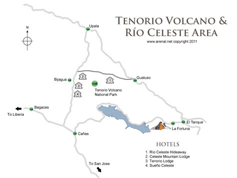 Tenorio Volcano and Rio Celeste - Costa Rica