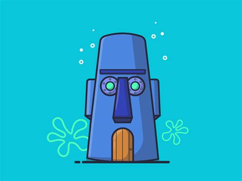 Squidward House by Garin Nugroho on Dribbble