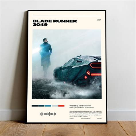 Blade Runner 2049 Officer K Ryan Gosling Minimalist Poster – Aesthetic Wall Decor