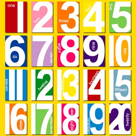 Numbers 1 20 Clipart | Free download on ClipArtMag