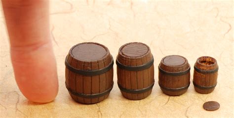 1:48 Wine Barrel kit | Stewart Dollhouse Creations