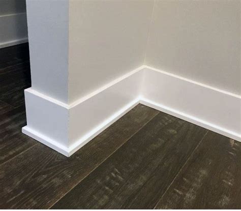 baseboards | Modern baseboard, Baseboard styles, Modern baseboards