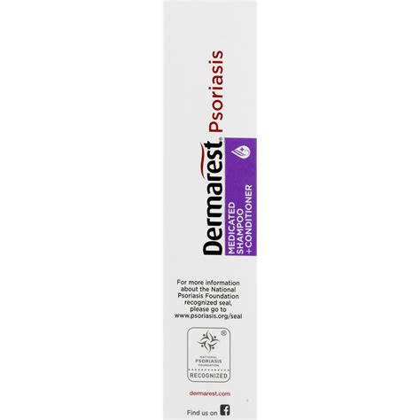 Dermarest Psoriasis Medicated Shampoo Plus Conditioner, 8 FL OZ — Kingdom States