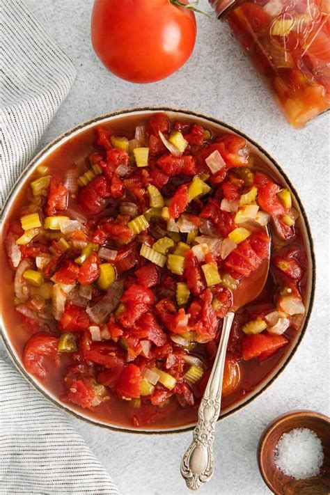 Easy Chili Stewed Tomatoes l A Farmgirl's Dabbles