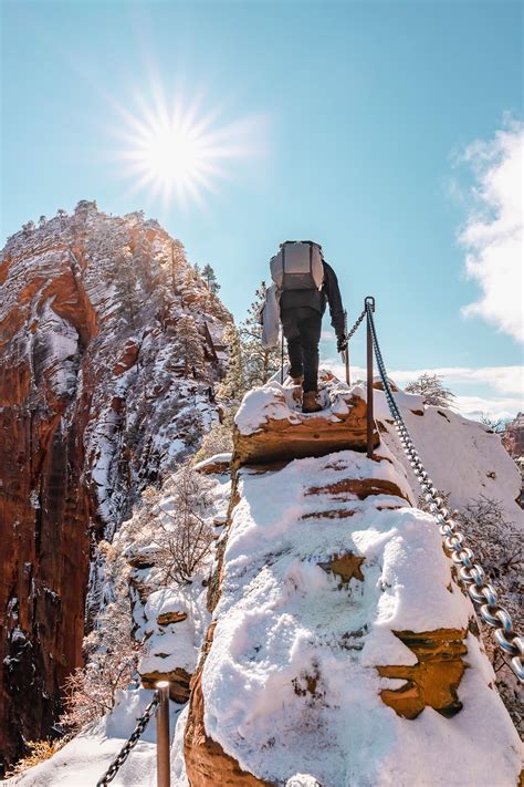 Zion National Park : Guide to Hiking Angels Landing in Winter - The Luxury Lowdown