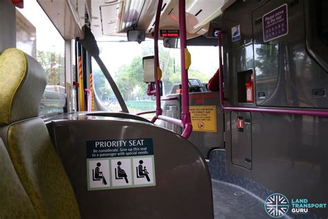 SMRT Buses Volvo B9TL Interior – Priority Seat Stickers | Land ...