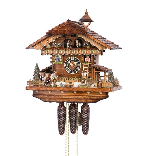 Original handmade Black Forest Cuckoo Clock / Made in Germany 2-86210t - The world of Cuckoo ...