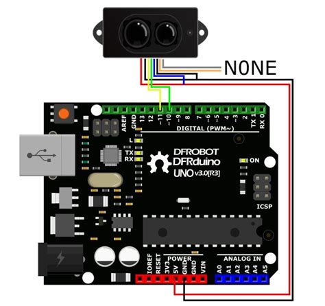 TOF IR Distance Sensor (0.2~12m) for Arduino - DFRobot