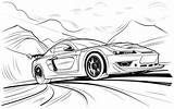 Race Cars For Coloring Pages sketch template