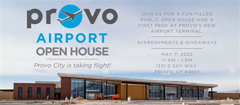 Provo Airport Grand Opening! 🥳