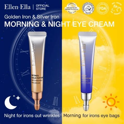 ELLEN ELLA Morning & Night Anti-Aging Eye Cream