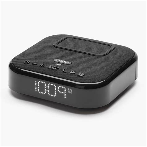 Alarm Clock with Wireless Charging, USB Charging, and Wireless Speaker (iBTW22)| iHome