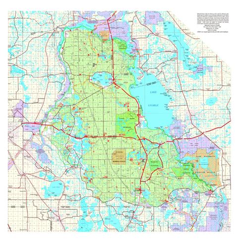 Ocala National Forest - Maplets - National Forests In Florida Map ...