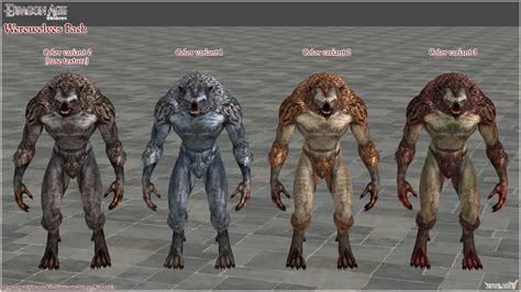 Dragon Age Origins: Werewolves Pack by Berserker79 on DeviantArt