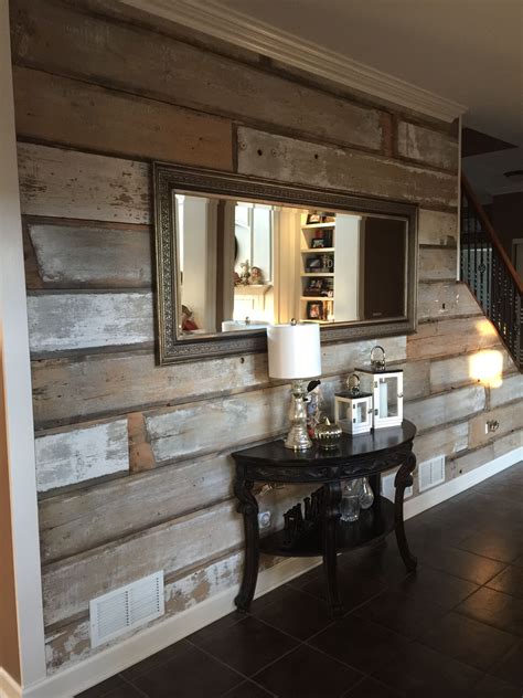 Vintage, repurposed, reclaimed wood, rustic, barn wood, interior, DIY ...