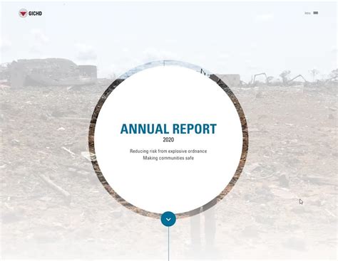 Geneva International Centre for Humanitarian Demining (GICHD) auf LinkedIn: GICHD ANNUAL REPORT 2020