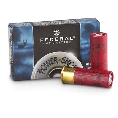 100 rounds Federal® Classic 12 Gauge 2 3/4" Rifled HP Slugs - 232578, 12 Gauge Shells at ...