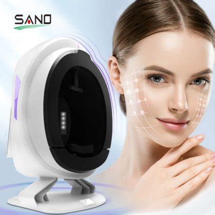 Commercial Portable Face Scanner Acne Pigment Analyser 3D Digital Visia Skin Analysis Machine ...