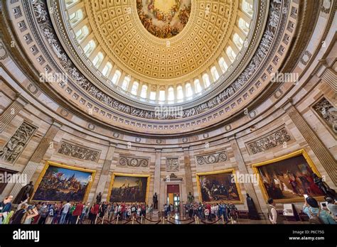 Photograph Washington DC United States Capitol US Capitol Building Rotunda Painting Dome Ceiling ...