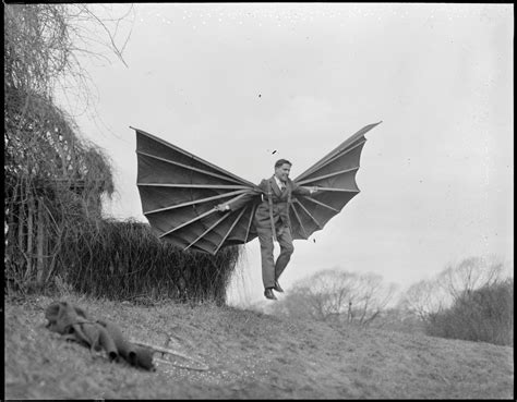 Man in Wingsuit Vintage Photo Print Gift Sky Diver Hang Glider - Etsy ...