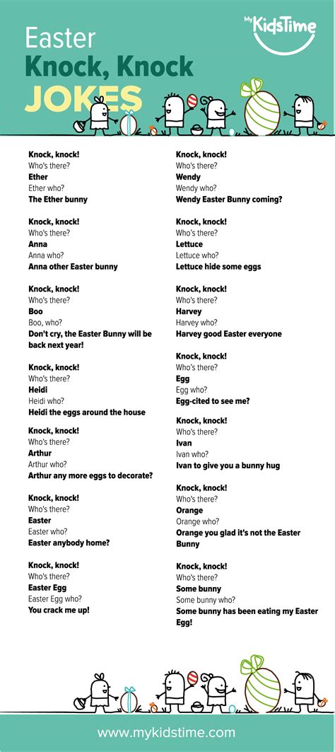 Download Your FREE Easter Knock Knock Jokes Printable