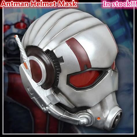 Free shipping Cosplay Ant man Helmet Antman Costume Ant man mask ...