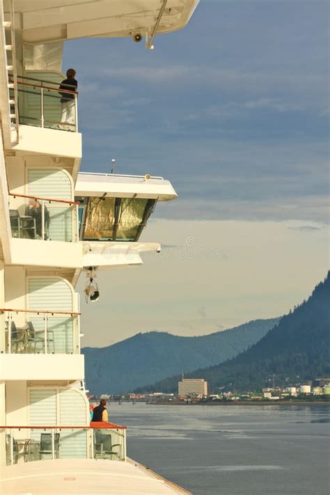 Alaska - Cruise Ship Balcony View Of Juneau Editorial Photography - Image: 28853107