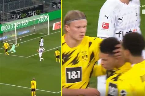 Watch as Jadon Sancho, Erling Haaland and Jude Bellingham combine for ...