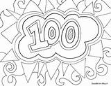 100th Day Of School Coloring Pages Free At GetColoringscom  sketch template
