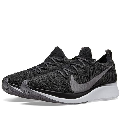 Nike Zoom Fly Flyknit Black, Gunsmoke & White | END. (US)