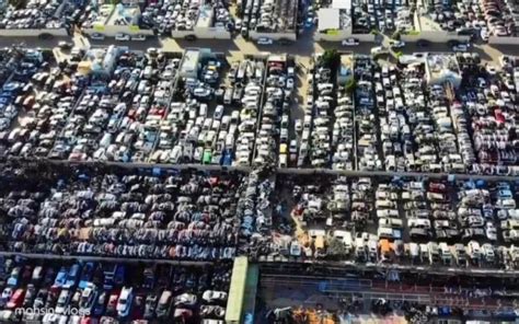 Bentleys Ferraris and Rolls Royces - Take a look at Dubai's car graveyard where thousands of ...