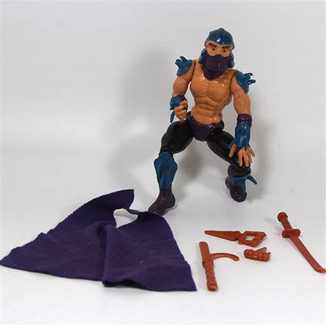 Vintage TMNT Shredder Action Figure Loose 1988 | Destiny Toys