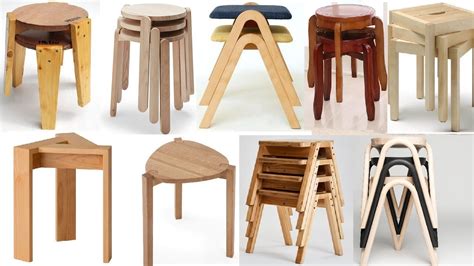 Modern stacking wooden stool ideas for home decor / stacking stools for your interior design ...